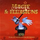 Couverture du livre « Magie & illusions ; pop-up pour les petits & pour les grands » de Ron Van Der Meer aux éditions Jbz Et Cie