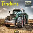 Couverture du livre « Calendrier tracteurs (2020) » de  aux éditions Artemis