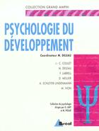 Couverture du livre « Psychologie du développement » de Gilles aux éditions Breal