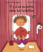Couverture du livre « Il y a un monstre dans les toilettes » de Pierret N aux éditions Mijade