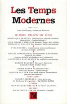 Couverture du livre « Les temps modernes 582 (mai-juin 1995) » de Collectif Gallimard aux éditions Gallimard