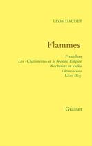 Couverture du livre « Flammes » de Léon Daudet aux éditions Grasset Et Fasquelle