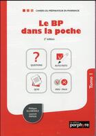 Couverture du livre « Pack bp dans la poche tome 1 + tome 2 2e ed » de Klusiewicz/Papion aux éditions Editions Porphyre