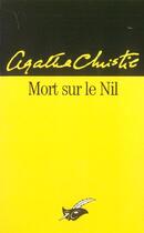 Couverture du livre « Mort sur le Nil » de Agatha Christie aux éditions Editions Du Masque