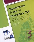 Couverture du livre « Dreamweaver, Flash et Fireworkdreamweaver CS4 ; coffret 3 livres » de Christophe Aubry aux éditions Eni