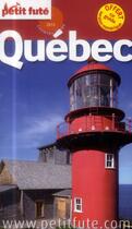 Couverture du livre « GUIDE PETIT FUTE ; COUNTRY GUIDE ; Québec (édition 2014) » de  aux éditions Le Petit Fute