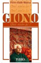 Couverture du livre « Giono » de Pierre-Emile Blairon aux éditions Pardes