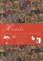 Couverture du livre « PAPIERS CADEAUX T.19 ; hearts ; 12 grandes feuilles de papiers cadeaux créatifs de haute qualité » de Pepin Van Roojen aux éditions Pepin