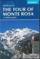 Couverture du livre « The tour of Monte Rosa » de  aux éditions Cicerone Press