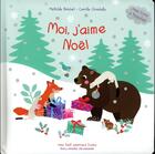Couverture du livre « Moi, j'aime Noël ! » de Camille Chincholle et Mathilde Brechet aux éditions Gallimard-jeunesse