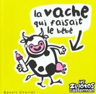 Couverture du livre « Zigotos t17 - la vache qui faisait le bebe (les) » de Benoit Charlat aux éditions Casterman