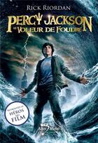 Couverture du livre « Percy Jackson Tome 1 : le voleur de foudre » de Rick Riordan aux éditions Albin Michel