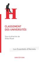 Couverture du livre « Classement des universités » de Gilles Rouet aux éditions Cnrs
