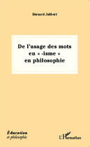 Couverture du livre « De l'usage des mots en 