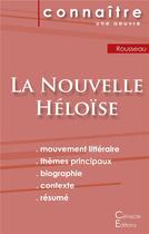 Couverture du livre « La nouvelle Héloïse, de Jean-Jacques Rousseau » de  aux éditions Editions Du Cenacle