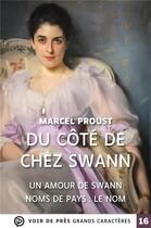 Couverture du livre « À la recherche du temps perdu : du côté de chez Swann ; un amour de Swann ; noms de pays : le nom » de Marcel Proust aux éditions Voir De Pres