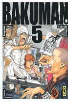 Couverture du livre « Bakuman Tome 5 » de Takeshi Obata et Tsugumi Ohba aux éditions Kana