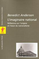Couverture du livre « L'Imaginaire National » de Benedict Anderson aux éditions La Decouverte