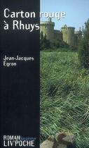 Couverture du livre « Carton rouge à Rhuys » de Jean-Jacques Egron aux éditions Liv'editions