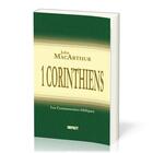 Couverture du livre « 1 Corinthiens : Commentaires bibliques » de Macarthur John F. aux éditions Publications Chretiennes