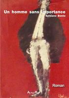 Couverture du livre « Un homme sans importance » de Sylviane Bonte aux éditions Au Pays Reve