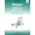 Couverture du livre « Pratique de la theorie musicale vol.2 » de Yves Klein aux éditions Henry Lemoine