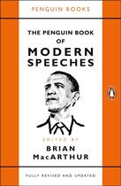 Couverture du livre « Penguin Book Of Modern Speeches, The » de Brian Maca (Editor) aux éditions Adult Pbs