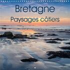 Couverture du livre « Bretagne paysages cotiers calendrier mural 2020 300 300 mm square - photos de la cote bretonne cal » de Hoffmann Klaus aux éditions Calvendo