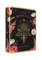 Couverture du livre « Tarot botanica » de Kevin Jay Stanton aux éditions Le Lotus Et L'elephant