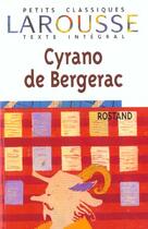 Couverture du livre « Cyrano De Bergerac » de Edmond Rostand aux éditions Larousse