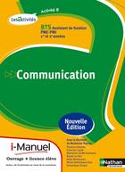 Couverture du livre « Activite 8 - communication - bts ag pme-pmi les activites » de Bouvier/Cayot/Doussy aux éditions Nathan