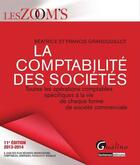 Couverture du livre « La comptabilité des sociétés (édition 2013/2014) » de Beatrice Grandguillot et Francis Grandguillot aux éditions Gualino Editeur