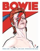 Couverture du livre « David Bowie, une vie illustrée » de Mike Allred et Steve Horton et Laura Allred aux éditions Huginn & Muninn