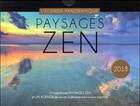 Couverture du livre « Agenda panoramique paysages zen 2018 » de  aux éditions Editions 365