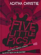 Couverture du livre « Agatha Christie en VO; five little pigs » de Miceal O'Griafa aux éditions Paquet