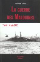 Couverture du livre « Guerre des malouines » de Philippe Paitel aux éditions Marines