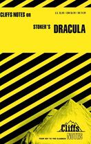 Couverture du livre « CliffsNotes on Stoker's Dracula » de Umland Samuel J aux éditions Houghton Mifflin Harcourt