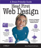 Couverture du livre « Head First Web design » de Jeff Siarto aux éditions O'reilly Media