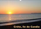 Couverture du livre « Crete le de candie calendrier mural 2018 din a3 horizontal - autrefois appelee le de candie » de Hanel Photogr aux éditions Calvendo