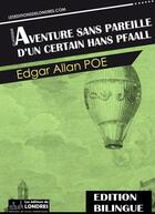Couverture du livre « Aventure sans pareille d'un certain Hans Pfaall » de Edgar Allan Poe aux éditions Les Editions De Londres