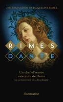 Couverture du livre « Rimes ; un chef-d'oeuvre méconnu de Dante » de Dante Alighieri aux éditions Flammarion