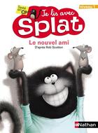 Couverture du livre « Je lis avec Slat ; le nouvel ami ; niveau 1 » de Rob Scotton aux éditions Nathan