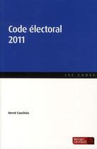 Couverture du livre « Code electoral » de Herve Cauchois aux éditions Berger-levrault