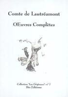 Couverture du livre « Oeuvres complètes » de Lautreamont aux éditions Bes Editions