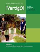 Couverture du livre « VERTIGO T.6/3 ; les actions collectives pour gérer l'environnement » de Vertigo aux éditions Editions En Environnement