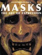 Couverture du livre « Masks the art of expression - (paperback) » de John Mack aux éditions British Museum