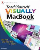 Couverture du livre « Teach Yourself VISUALLY MacBook » de Brad Miser aux éditions Visual
