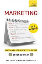 Couverture du livre « Marketing in 4 Weeks » de Salter Brian aux éditions Hodder And Stoughton Digital