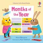 Couverture du livre « Months of the year : Usborne little board books » de Anna Milbourne et Alys Paterson aux éditions Usborne