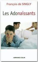 Couverture du livre « Adonaissants » de Singly Francois aux éditions Armand Colin